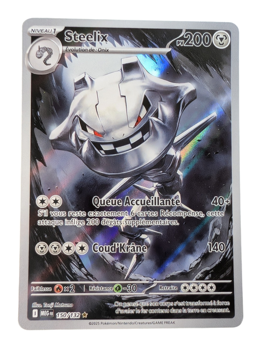 Pokemon Steelix 150/132-  AR-FR Excellent
