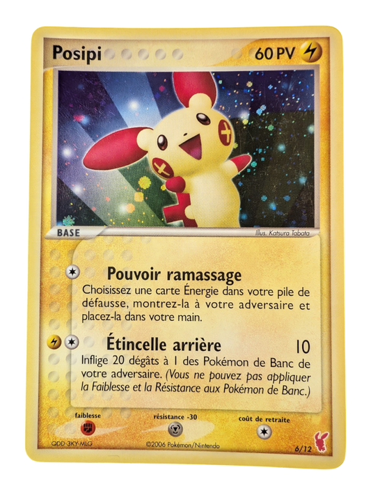 Pokemon Posipi  6/12 006/12  Kit Dresseur - PROMO-FR EXCL