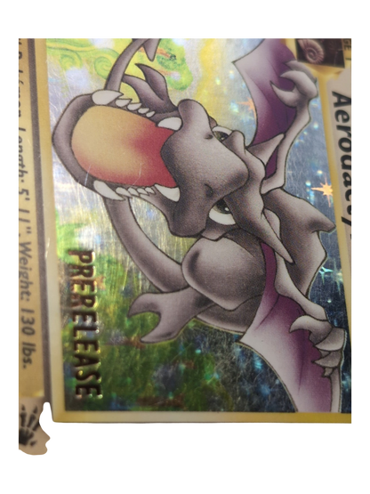 Ptera  Aerodactyl  1/62  001/062 HOLO PRERELEASE Fossile EDITION 1 Wizards -EN