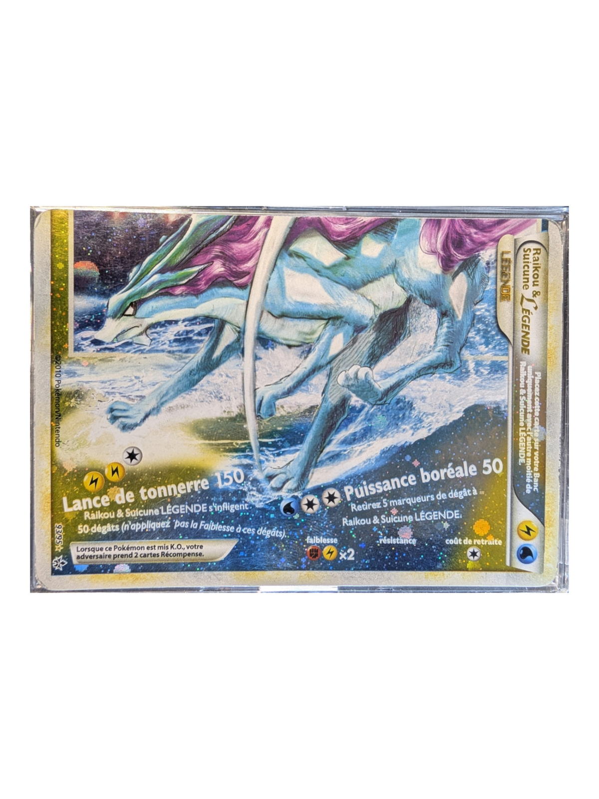 Pokemon Raikou & Suicune 93/95 093/095 Légende  - GD