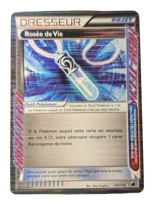 Pokemon Rosée de vie 107/116 Objet    -Ultra Rare -FR Good