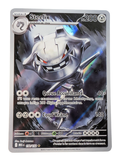 Pokemon Steelix 150/132-  AR-FR Excellent