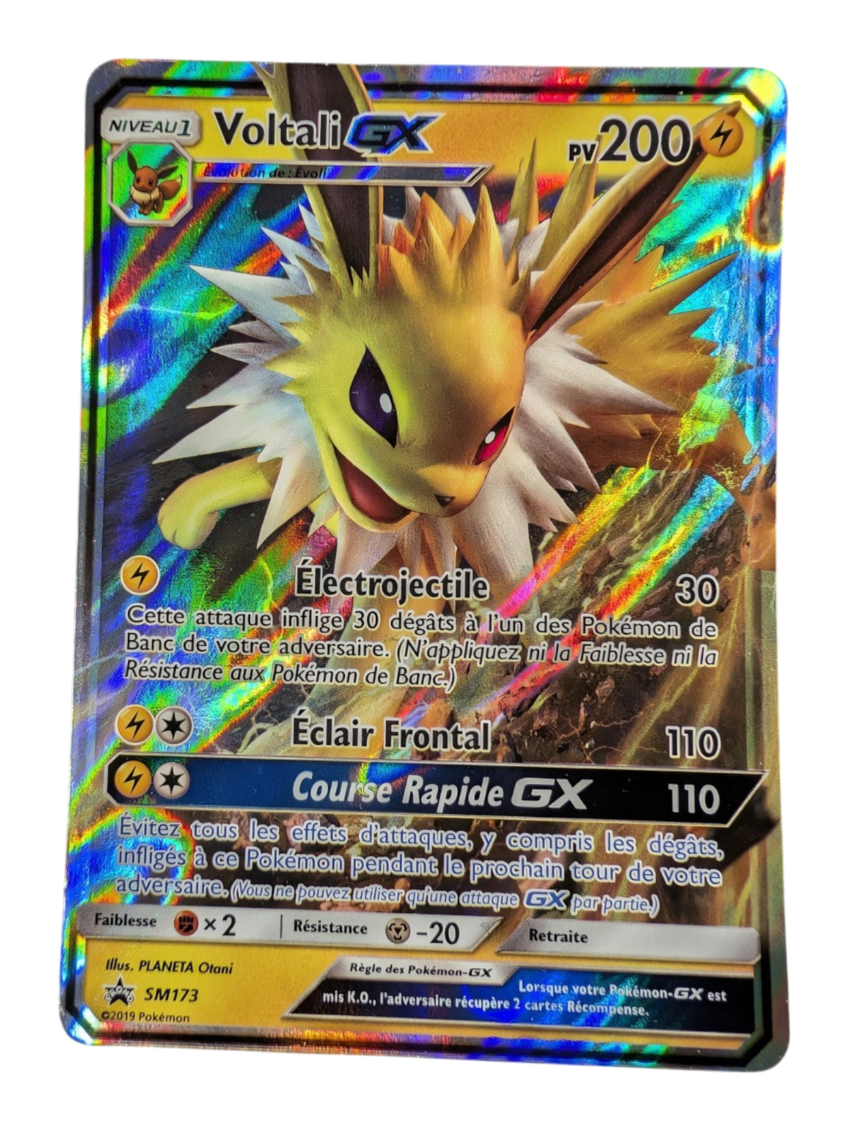 Pokemon Voltali GX SM 173   - Promos-FR NM