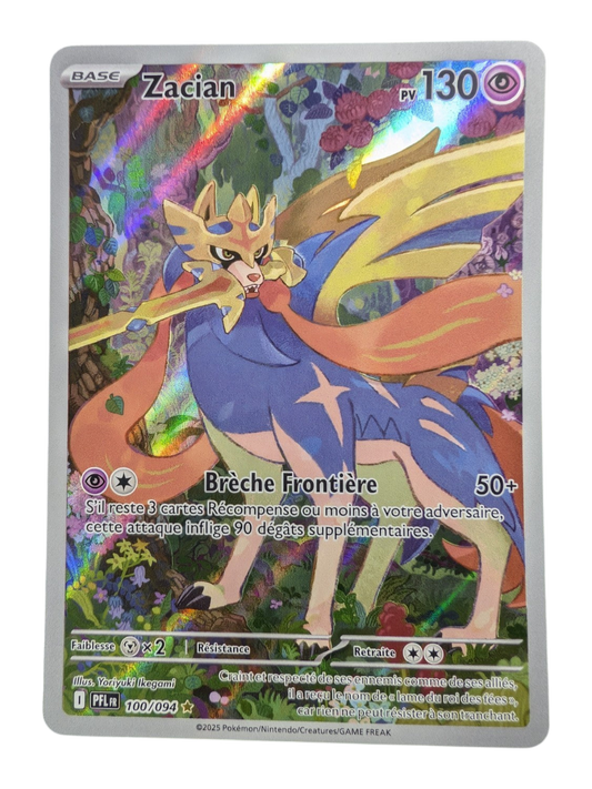 Pokemon Zacian 100/94 -AR-FR NM