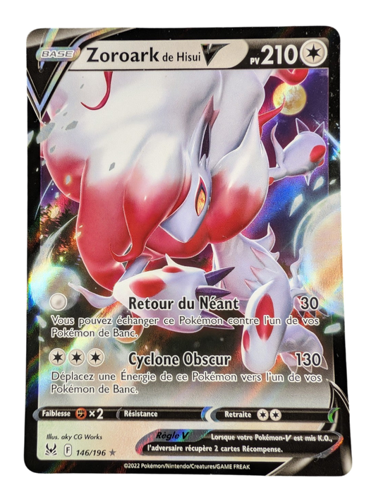Pokemon Zoroark de Hisui-V 146/196 - Ultra rare -FR NM
